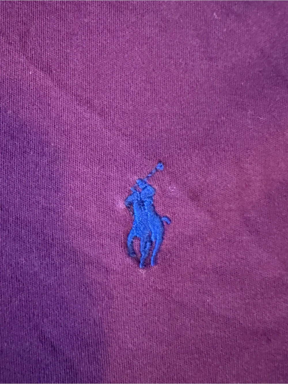 Ralph Lauren Polo Shirt Mens 3XB Maroon Short Sleeve Preppy Pony Big & Tall